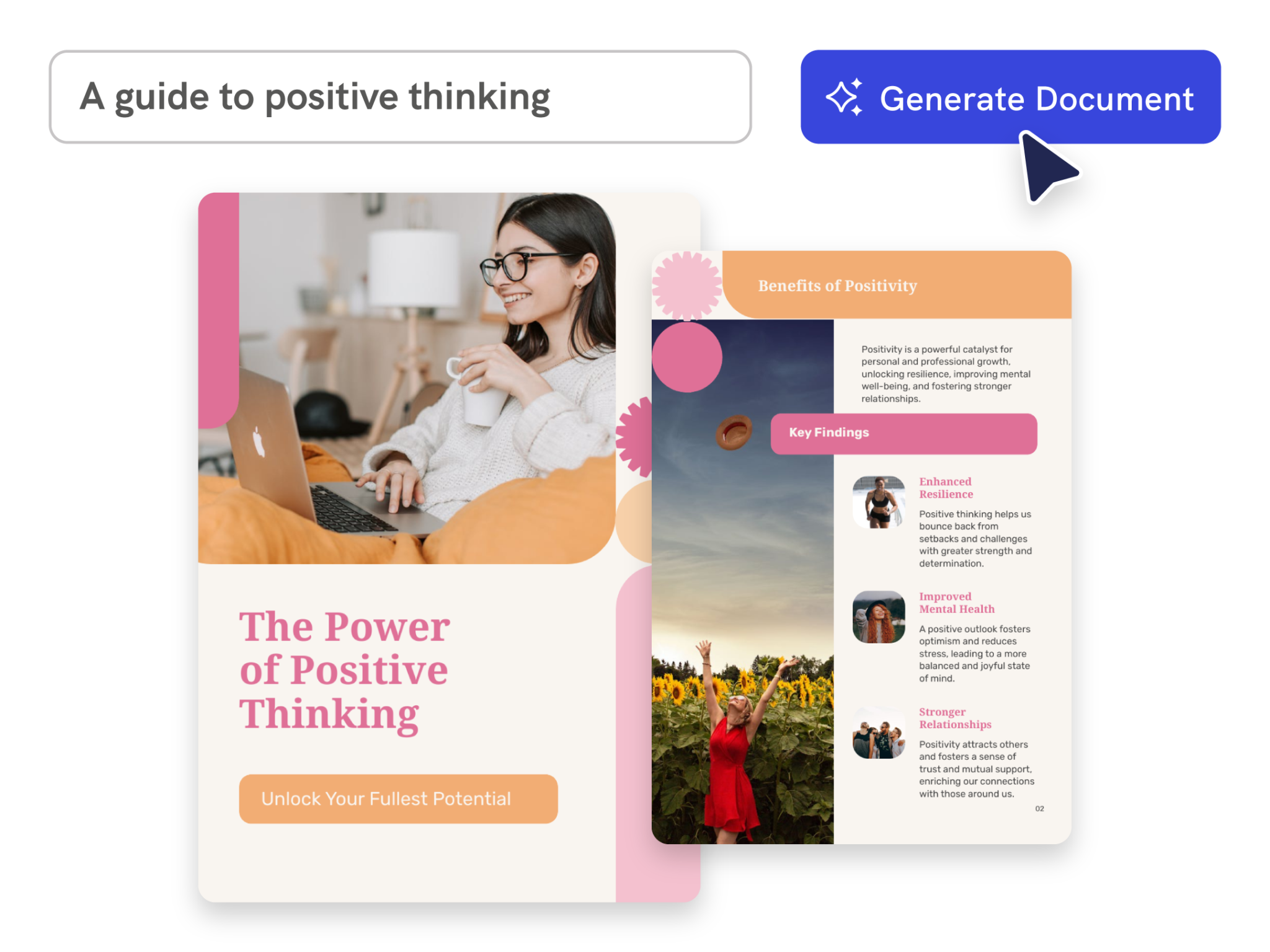 generate ebooks with ai in seconds using piktochart